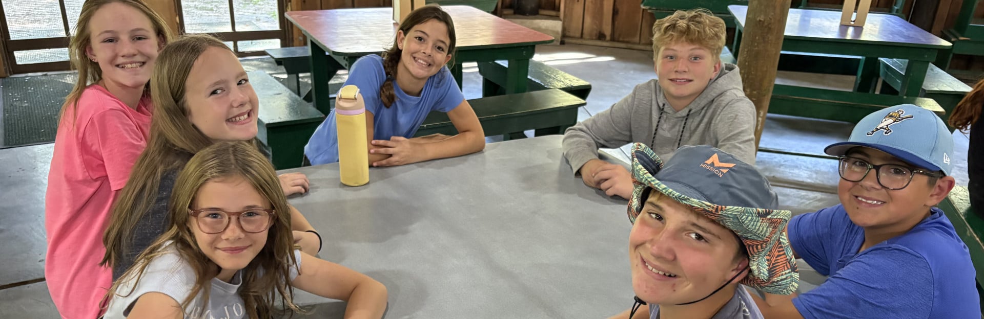 Students at camp