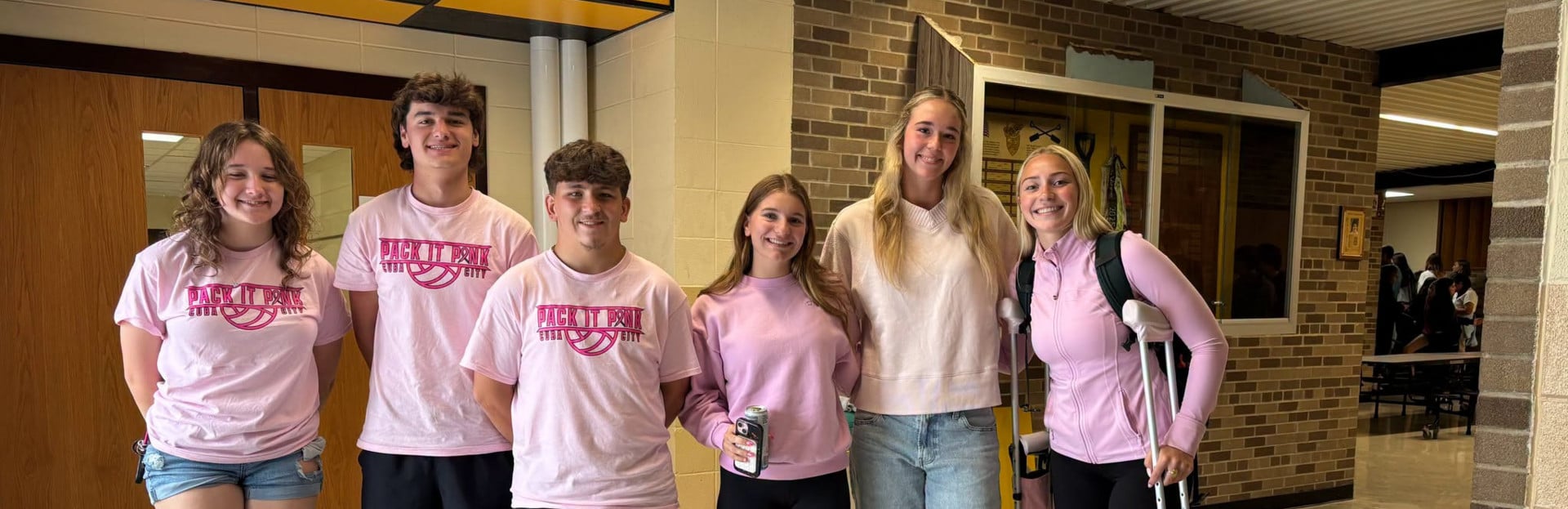 Students in hallway